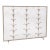 Aged Silver Lily Stems Fireplace Screen Iron For Sale