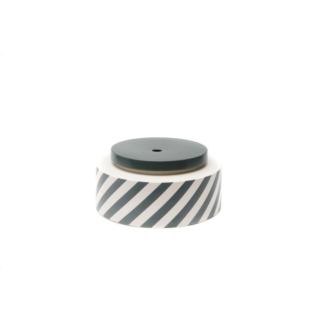 Contemporary Stackable Striped Silos Vase by Simona Cardinetti, 2014 For Sale - Image 3 of 3