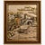 Italian 925 Silver-Plated Bronze Bas-Relief from Argenteria Darte Guerrini, 1990s For Sale - Image 4 of 11