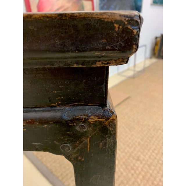Brown Vintage Chinese Style Console Table For Sale - Image 8 of 11