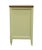 Bassett Furniture Ticino Collection Cream Painted 57" Double Dresser W. Solid Cherry Top 238-96-237 For Sale - Image 10 of 13