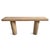 Crafted from reclaimed old sun-bleached elm wood, this console table showcases character, organic texture, and timeless...