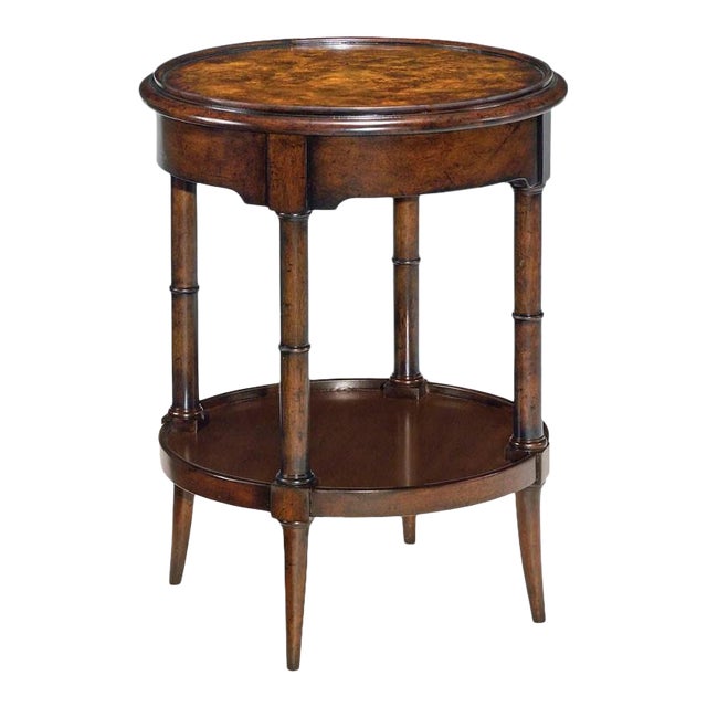 Modern Regency Round Drink Table For Sale