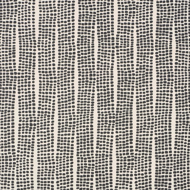 Schumacher Noland Wallpaper In Carbon For Sale