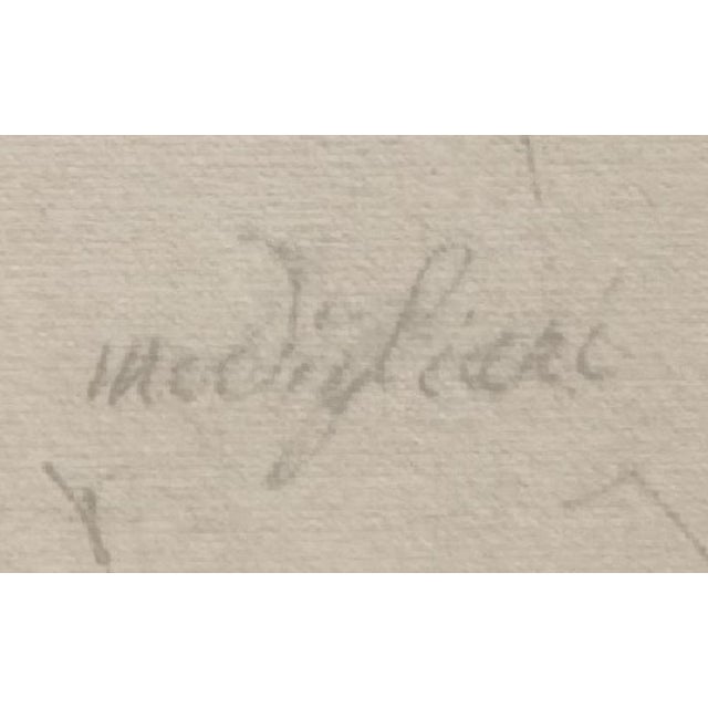 1980s A. Modigliani, Ritratto di Donna / Portrait of a Woman, Lithograph For Sale - Image 5 of 7