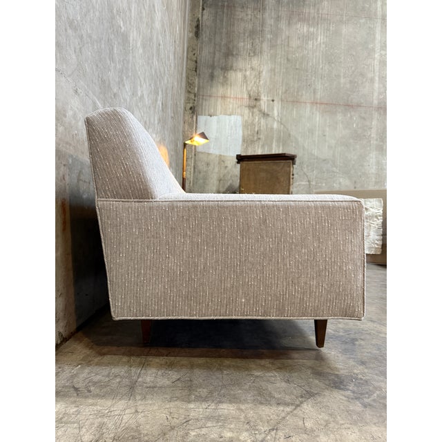 1960s Mid-Century Modern Sofa, Newly Upholstered For Sale - Image 4 of 5