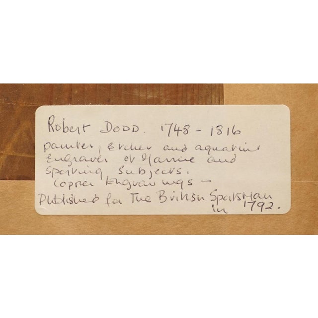 We are delighted to offer for sale this Robert Dodd 1748-1816 Copper Plate print published by The British Sportsman 1792...
