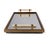 Port 68 Artemis Tray with Travertine Handles For Sale - Image 4 of 8
