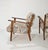 Wood Mid-Century Modern Wooden and Floral Fabric Armchairs, 1960s, Set of 2 For Sale - Image 7 of 14
