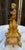 Rococo Antique French Rococo Gilt Brass Cherub Figural Double Inkwell Desk Stand 7.5” For Sale - Image 3 of 8