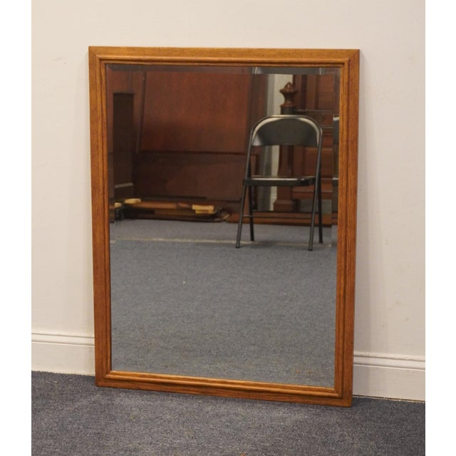 CENTURY FURNITURE Solid Oak Rustic Contemporary 41x31" Mirror 501-234 41.5" High 31.75" Wide 1.5" Deep We specialize in...