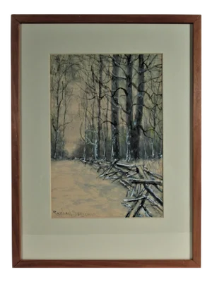 Raphael Senseman, Winter Landscape