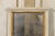 French French Mirror in Small Size With Antiqued Glass and Gold Swag Motif on Beige For Sale - Image 3 of 7