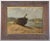 Antique Coastal Sailboat Coast Marine Oil Painting Beach Shipwreck For Sale - Image 9 of 9
