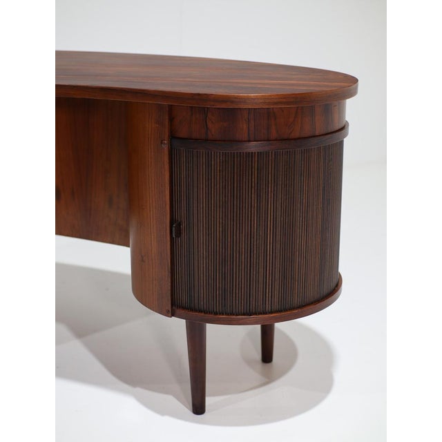 Model 54 Kidney Desk from Feldballes Møbelfabrik, Denmark, 1960s For Sale - Image 10 of 18