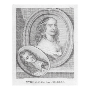 1798 Artist Mary and Her Son Charles Beale Engraving