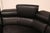 Italian Homes Contemporary Black Leather Sectional Sofa For Sale - Image 4 of 18