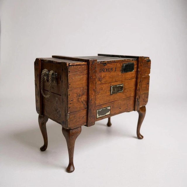 Rustic Military Chest Coffee Table For Sale - Image 3 of 9