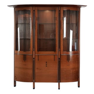 Large Art Deco Decoforma Series Display Cabinet from Schuitema For Sale