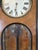 Mid 19th Century Antique Victorian Figured Walnut 8 Day Wall Clock, 1860s For Sale - Image 5 of 12