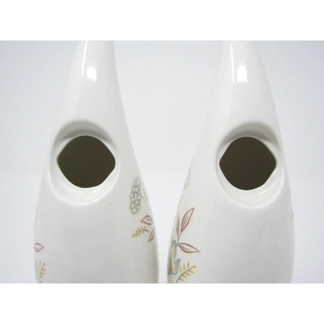 Vintage 1950s Alf Robson for Universal Pottery Park Avenue Oil & Vinegar Cruets - Set of 2 For Sale - Image 11 of 13