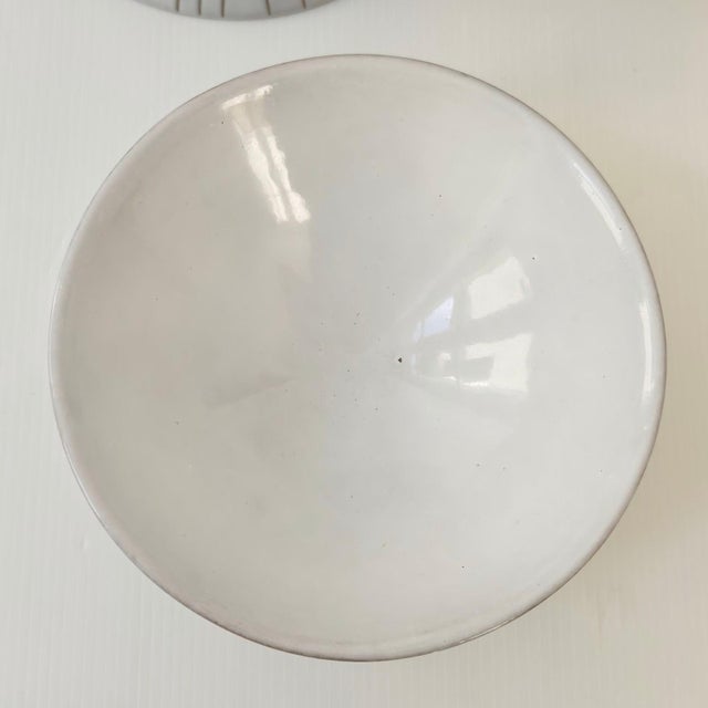 Vintage Ceramic Bowls by Jacques Innocenti Rivier, 1950, Set of 4 For Sale - Image 6 of 12