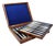 Antique Silver Plate Knife Set from John Gough, Birmingham, 1870s, Set of 61 For Sale