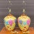 Canary Yellow Tyndale of Chicago Hand Painted Grapes Ginger Jar Table Lamps - a Pair For Sale - Image 8 of 13