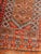 Beautiful mid century Turkmen Baluch rug with nice tribal and stylized design and beautiful colours, with orange, brown...