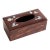 Vintage Asian Rosewood Tissue Box Cover With Mother-of-Pearl Inlay For Sale