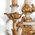Wood Vintage 20th Century Pair Italian Painted and Parcel Gilt Hand Carved Wooden 2-Light Sconces For Sale - Image 7 of 10