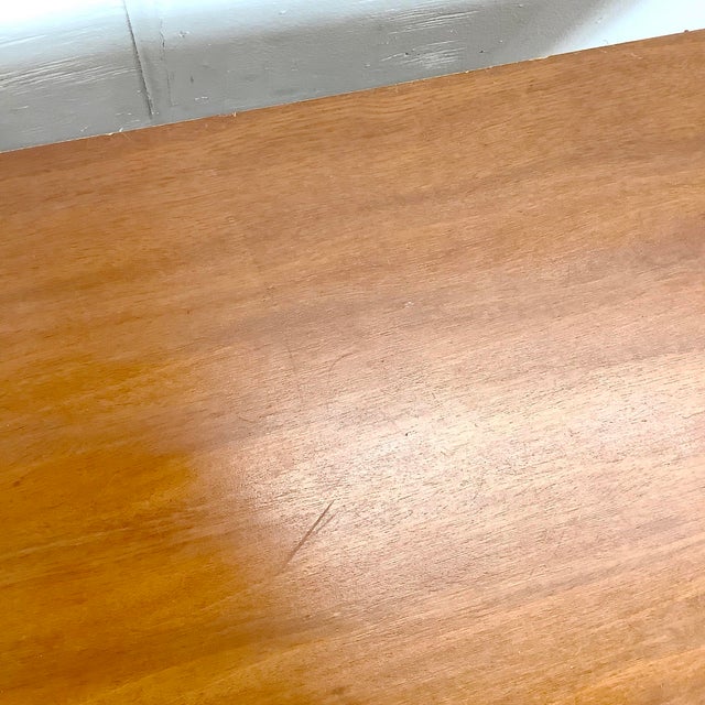 D-Scan Late 20th Century Nightstand With Drop-Front Cabinet and Drawer For Sale - Image 4 of 12