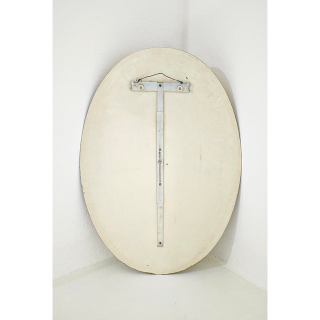 Mid-Century Modern Wall Mirror in Yellow Glass by Cristal Art, Italy, 1960 For Sale - Image 4 of 18