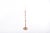 Floor lamp in wood and brass, produced in Denmark. European Plug (up to 250V).The wiring of this item may be original and...