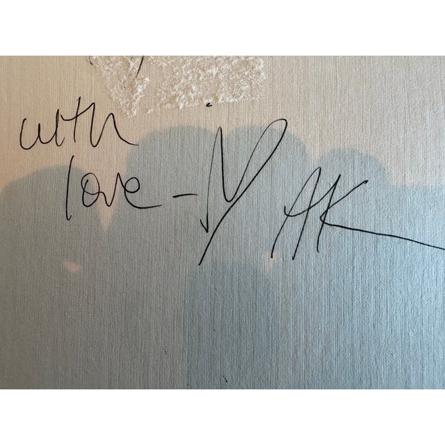 2020s 2023 Ak Hardeman Pastel Studio Sketch Painting of a Fantastical Landscape, Framed For Sale - Image 5 of 6