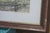 Wood Mid 20th Century MCM Paul Baruch Original Watercolor Catskill Camping Scene - Signed/Framed 19x13" For Sale - Image 7 of 8