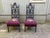 19th Century Pair Antique Victorian Gothic Hand Carved Barley Twist Upholstered Needlepoint Seat Chairs For Sale - Image 17 of 17