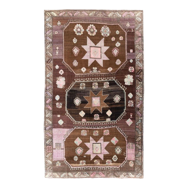 Galerie Shabab Collection Mid-20th Century Turkish Anatolian Room Size Carpet For Sale
