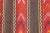 Red 1970s Rustic Southwestern Striped Cicim Square Hand Knotted Natural Kilim Rug For Sale - Image 8 of 10