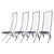 Postmodern Sculptural Harp Dining Chairs from Dietrich Design, 1980s, Set of 4 For Sale - Image 17 of 17
