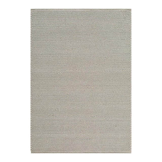 Beach House Handmade Rug Dove Grey 5x8 For Sale