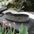Japanese Japanese Takekawa Tōgei Studio Pottery Suiban Centerpiece Bowl Signed 20.5" For Sale - Image 3 of 10