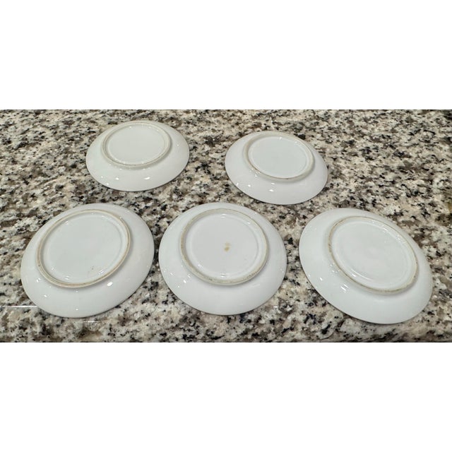 Vintage Gold-Gilded Porcelain Espresso Set - 11 pcs For Sale - Image 10 of 12