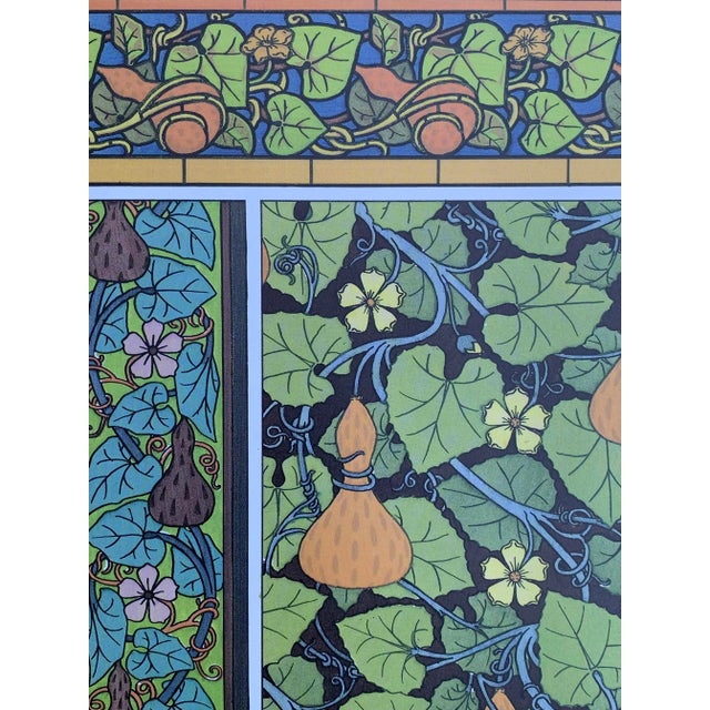 The rare antiquarian book, La Plante et Ses Applications Ornementales with Art Nouveau Aesthetic Movement illustrations by...