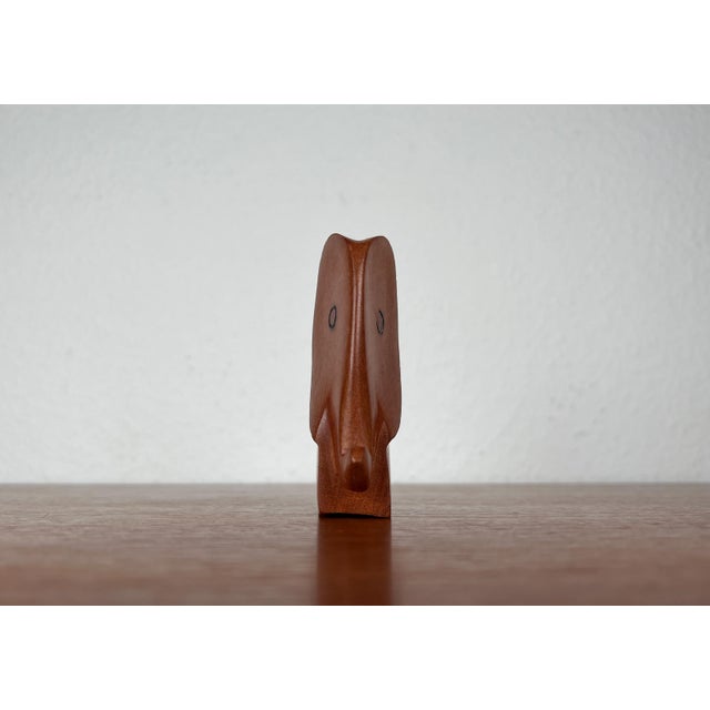 Mid-Century Teak Elephant Figurine, 1960s For Sale - Image 14 of 17