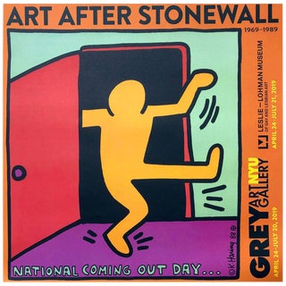 Keith Haring "Art After Stonewall" Exhibition Poster For Sale