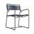 Brown Jordan Walter Lamb Aluminum Arm Chair, Mica frame with Marine fabric For Sale - Image 13 of 13