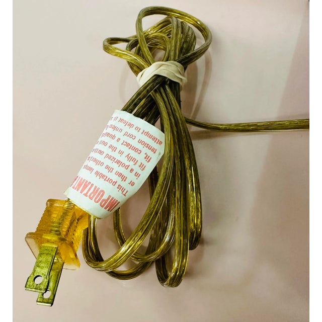 Metal Post Modern Clover Lamp Company Black & Brass Table Lamps - Set of 2 For Sale - Image 7 of 7