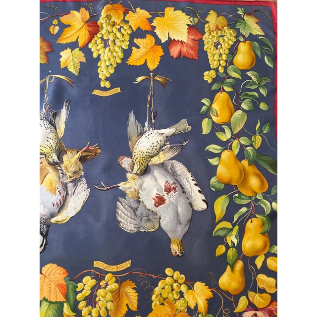 Hermès Hermès Silk Scarf “Fructidor” 1979 For Sale - Image 4 of 10