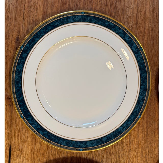 Ceramic 1990s Art Deco Royal Doulton Biltmore Fine China, Setting for Eight - 40 pcs For Sale - Image 7 of 12